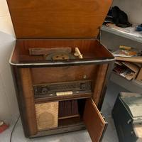 Radio Giradischi valvole