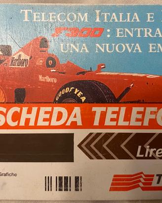 SCHEDA TELEFONICA DA 5000 LIRE “TELECOM E FERRARI”