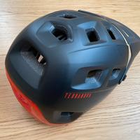 Casco mtb MET TERRANOVA Nero/Rosso L