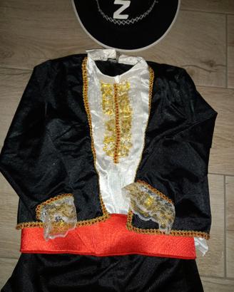 Vestito di carnevale Zorro