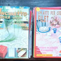 Riviste uncinetto filet punto croce