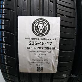 2 GOMME 225 45 17 FALKEN A67208