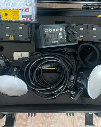 Flash Elinchrom a batteria