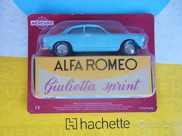 MERCURY ALFA ROMEO Giulietta Sprint Hachette 1/48