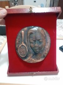 cimelio medaglione bronzo
