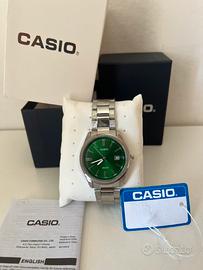Orologio casio verde