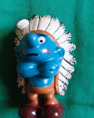  Puffo indiano versione piume nere