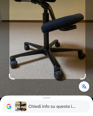 Sedia ergonomica inginocchiata Hag