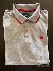 Polo Ascot Sport grigio melange, taglia L.