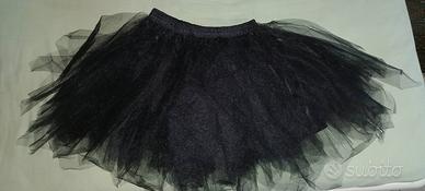 GONNA IN TULLE NERA DONNA