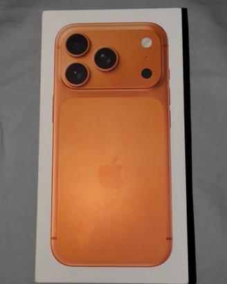 Iphone 17 Pro arancione cosmico (CAMBIO ALLA PARI)