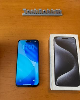 Iphone 15 Pro Max - 100% batteria