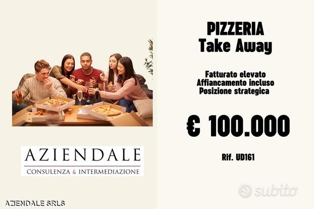 Pizzeria take away unica nel suo genere