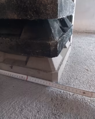 comignolo in cemento prefabbricato