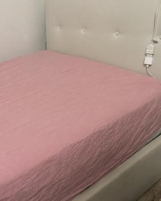 letto piazza e mezzo bianco