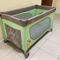 Lettino da Viaggio / Box Bimbi + Materassino Aloe