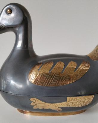 Papera contenitore in peltro