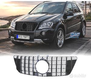 GRIGLIA PER MERCEDES M ML W164 08-11 LOOK AMG NERO