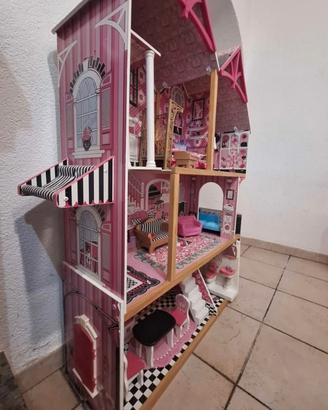 casa bambole in legno