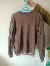 Maglioncino Armani jeans Marrone 