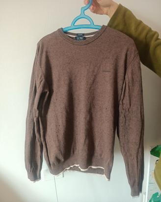Maglioncino Armani jeans Marrone 