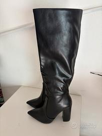 Stivali donna nero tg 37 nuovo