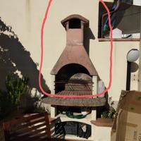 caminetto per barbecue 