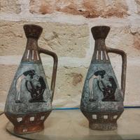 coppia in ceramica soprammobile 