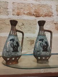 coppia in ceramica soprammobile 