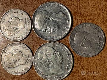 Moneta in argento, regno d’Italia