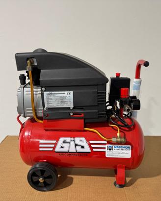 Compressore GIS 24 litri volt 220