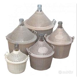 Damigiane diverse misure