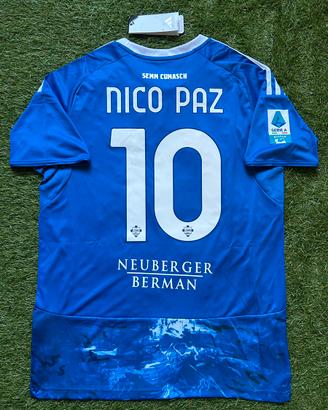 Maglia Home Como 25/26- Nico Paz 10- taglia M