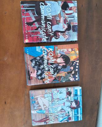 KOMI can't communicate - vol 2, 3 e 4 + volume 1
