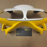 Cupolino carbonio giallo Ducati 748 916 996 998 ms