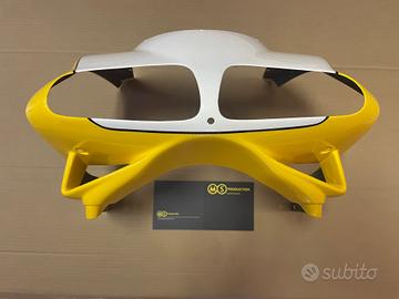 Cupolino carbonio giallo Ducati 748 916 996 998 ms