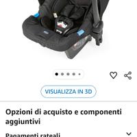 Ovetto chicco Kaily con base auto 