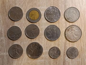 Lotto monete mondiali storiche
