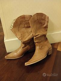 stivali camperos cuoio