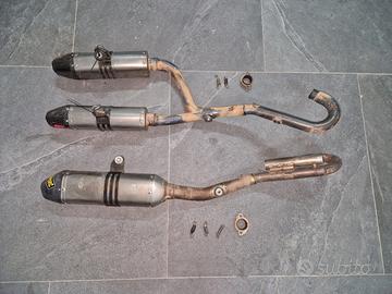 DOPPIO SCARICO AKRAPOVIC CRF 250