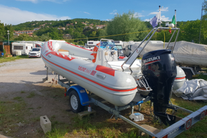 Eurovinil 560cm, Suzuki DF70,Carrello Pima 1000kg