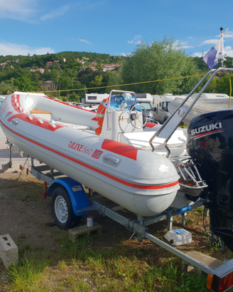 Eurovinil 560cm, Suzuki DF70,Carrello Pima 1000kg