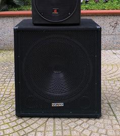 SUB VONYX bi-amplificato