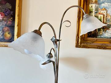 Lampada da terra vintage