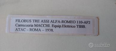 Filobus ATAC Roma 1938