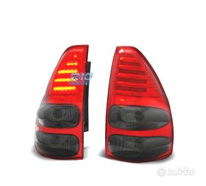 FANALI PER TOYOTA LAND CRUISER FJ120 03-08 LED ROS