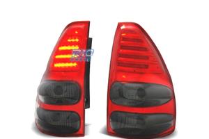 FANALI PER TOYOTA LAND CRUISER FJ120 03-08 LED ROS