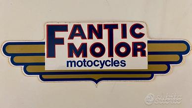 Adesivo vintage Fantic Motor Wings