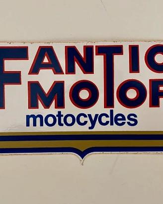Adesivo vintage Fantic Motor Wings