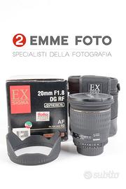 SIGMA 20 F1,8 D EX DG NIKON - USATO GARANTITO